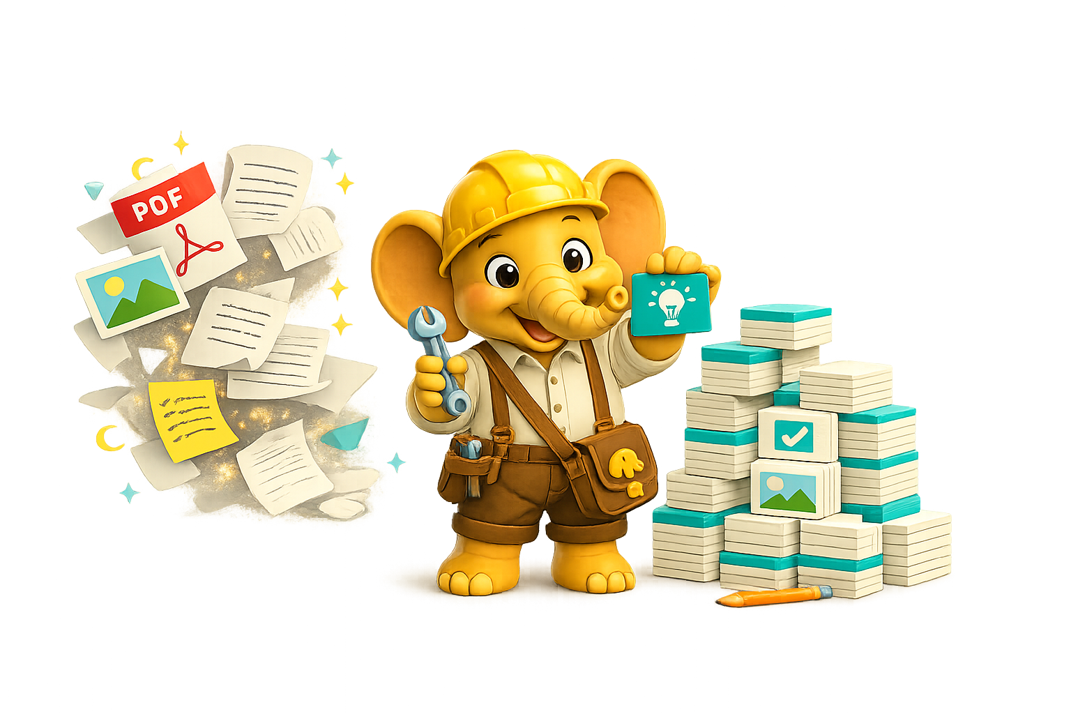 Aven construction mascot